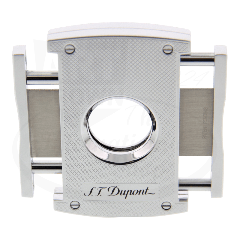 S.T. Dupont Maxijet Chrome Grid Cigar Cutter, 003257