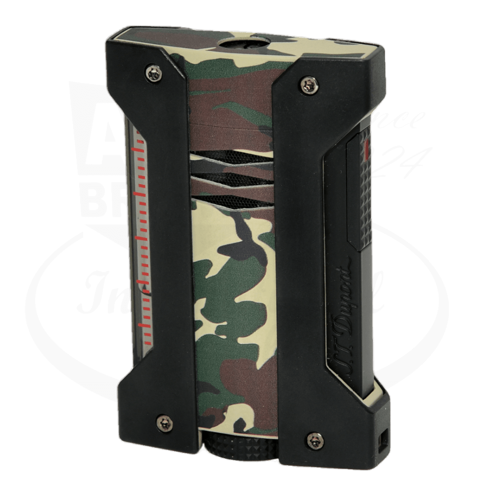 S.T. Dupont Defi Extreme Camo Army Green Lighter, 021408