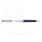 S.T. Dupont Defi Millennium Silver & Navy Blue Rollerball Pen, 402736