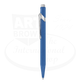 Caran D'Ache 849 Colormat - X Metal Ballpoint Pen Blue