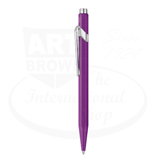 Caran D'Ache 849 Colormat - X Metal Ballpoint Pen Violet