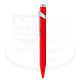 Caran D'Ache 849 Metal Rollerball Pen Red
