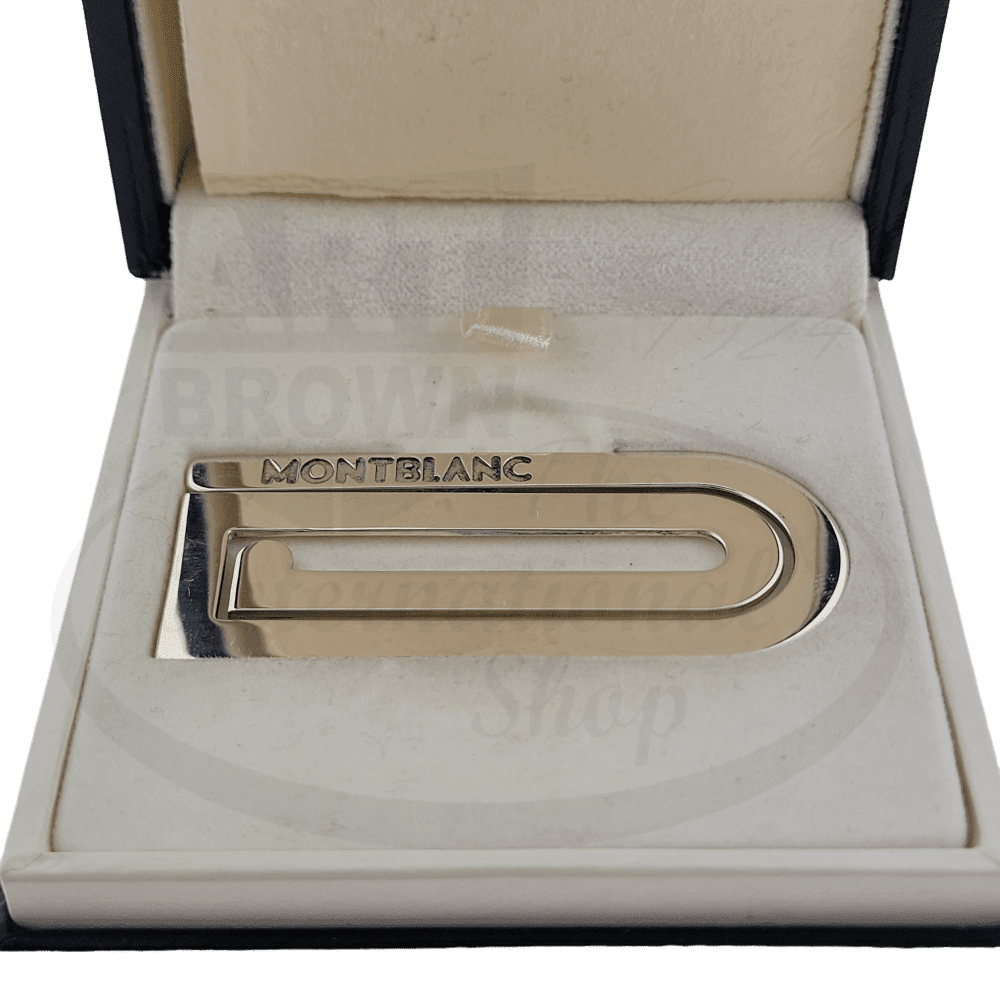 Preowned Montblanc Sterling Silver Money Clip