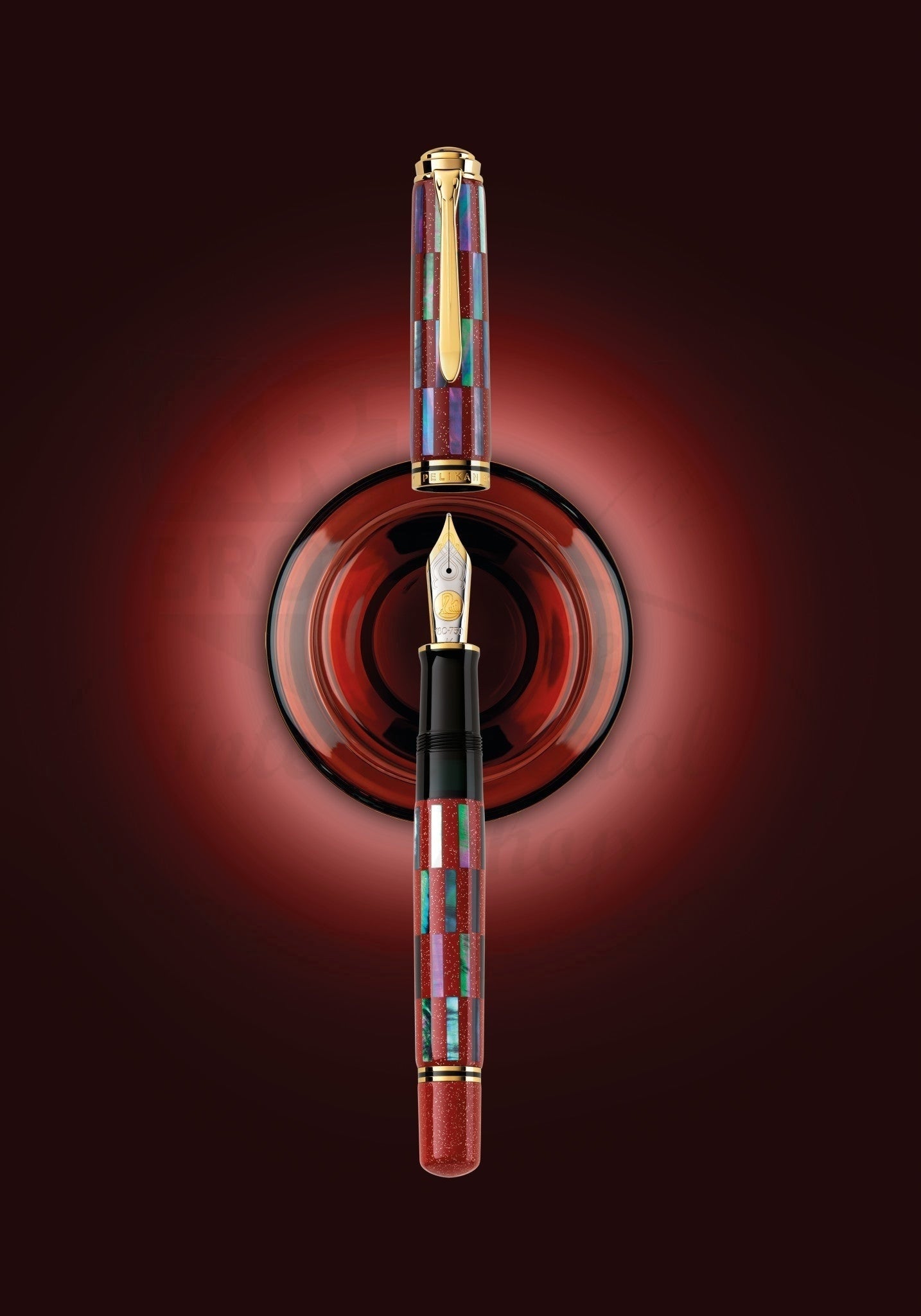 Pelikan Souverän Limited Edition M1000 Raden Red Infinity Fountain Pen
