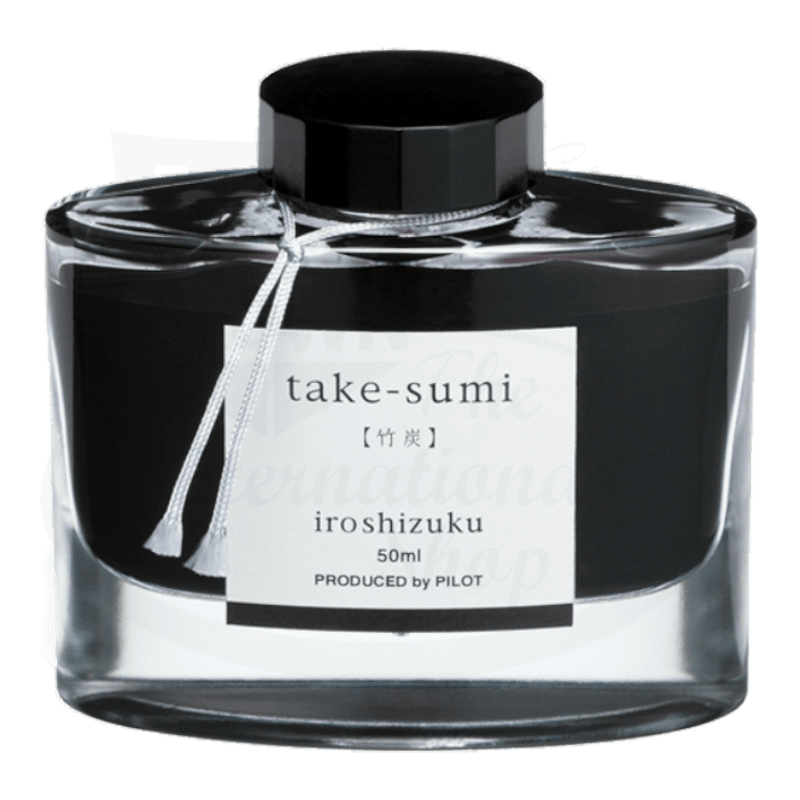 Pilot Iroshizuku Bottled Ink - Take-Sumi Gray - Black