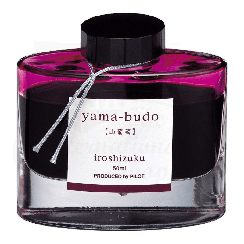 Pilot Iroshizuku Bottled Ink - Yama-Budo (Crimson Glory Vine) Red