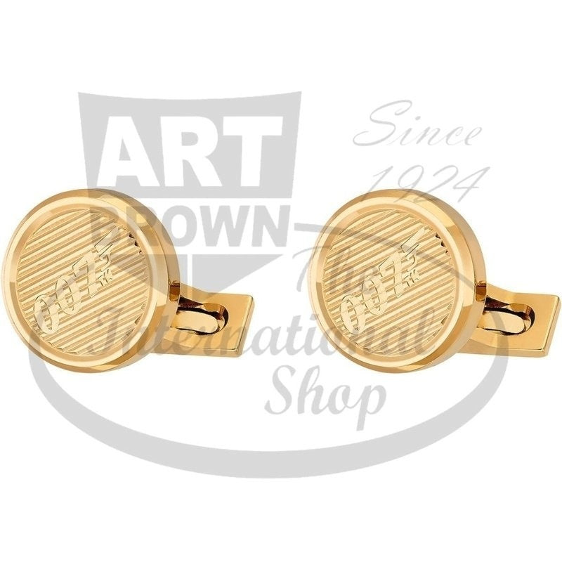 S.T. Dupont Limited Edition James Bond 007 Gold Cufflinks, 005587