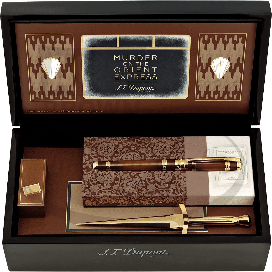 S.T. Dupont Murder on the Orient Express Writing Kit, 410186