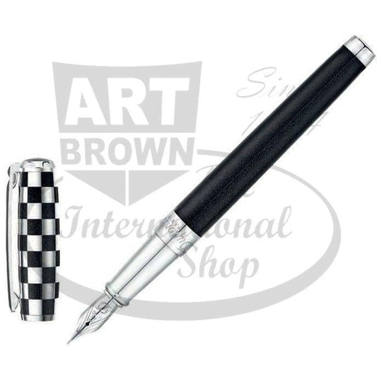 S.T. Dupont Line D World Chess Fountain Pen, 410187