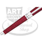 S.T. Dupont Liberte Red and Palladium Shantung Fountain Pen, 460021