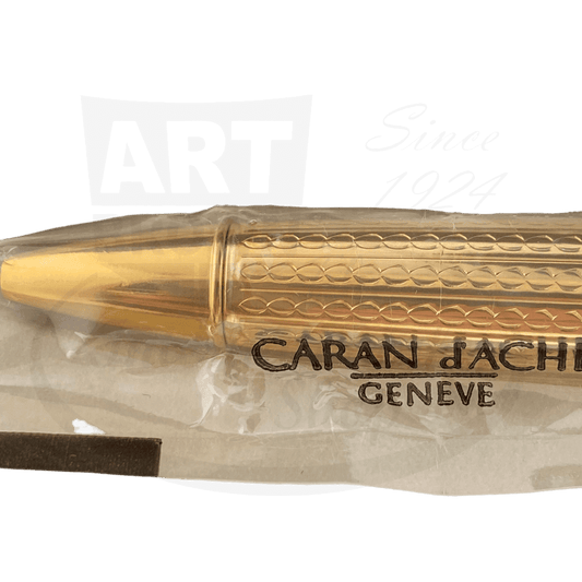 Caran D'Ache Collection Privee Limited Edition Gold Plated Ballpoint Pen