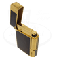 S.T. Dupont Gatsby Gold with Brown Lacquer Lighter, 018536