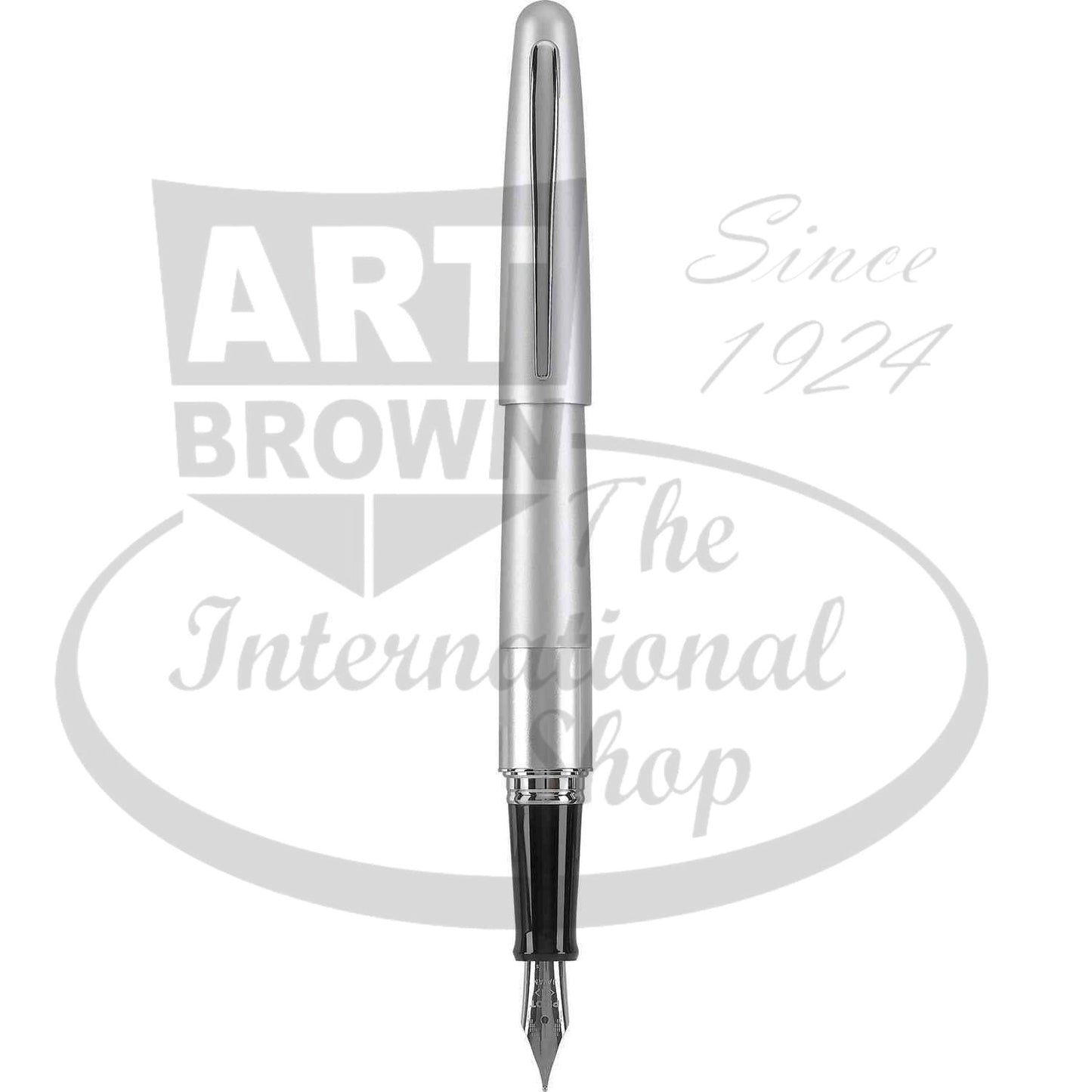 Pilot Metropolitan Collection Silver Fine Fountain Pen 91113