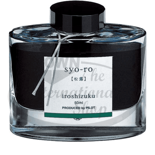 Pilot Iroshizuku Bottled Ink - Syo-Ro Pine Tree Dark Turquoise