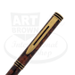Preowned Waterman Ideal Cognac Brown Lacquer Fountain Pen